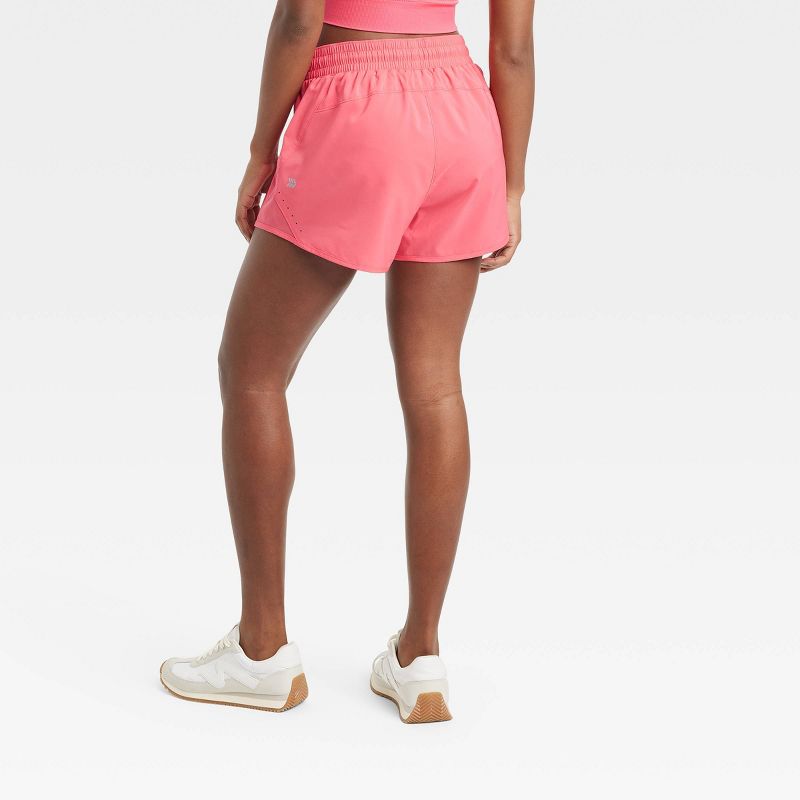 Women's Woven Mid-Rise Run Shorts 3" - All In Motion™, 2 of 6