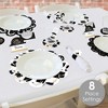 Big Dot of Happiness Hello College Graduation Party Paper Charger and Table Decorations - Chargerific Kit - Place Setting for 8 - 2 of 4
