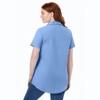 Woman Within Women's Plus Size Perfect Short Sleeve Shirt - 3 of 4
