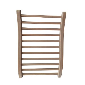 Vynxaria Hemlock round stick Sauna backrest - 1 of 4