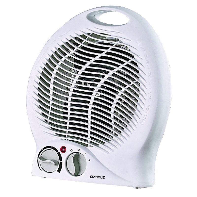 Optimus 1,500-Watt-Max Portable Fan Heater with Thermostat, H-1322, 1 of 9