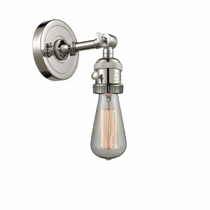Bare Bulb - 1 Light Wall Sconce In Traditional Style-6.38 Inches Tall and 4.5 Inches Wide - 1 of 1