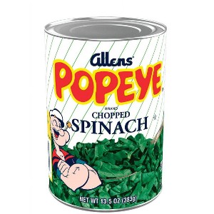 Allens Popeye Chopped Spinach, 13.5 oz., Can (Pack of 4) - 1 of 1
