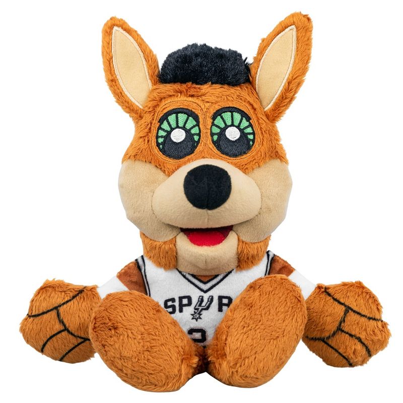 Bleacher Creatures San Antonio Spurs Coyote Mascot 8" Kuricha Plush (Association Uniform), 1 of 8