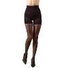 Memoi 2 Pair Women's Satin Sheer Shaper Top Pantyhose - 4 of 4