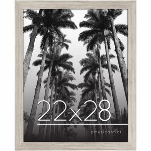 Americanflat 22x28 Poster Frame in Drift Wood with Polished Plexiglass - Horizontal and Vertical Formats with Included Hanging Hardware - 1 of 4