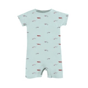 günamüna® Cotton Shortie Romper with DIAPER-ZiP - 1 of 4