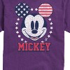 Men's - Disney - Mickey Mouse Ears USA Flag With Stars Short Sleeve Graphic T-Shirt - 2 of 4