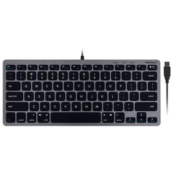 Macally Slim USB-A Wired Compact Keyboard