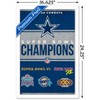 Trends International NFL Dallas Cowboys - Champions 23 Framed Wall Poster Prints - 3 of 4