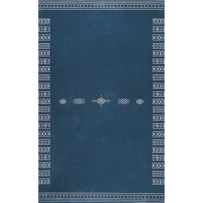 nuLOOM Arina SpinClean Machine Washable Stain-Resistant Area Rug