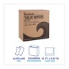 Boardwalk DRC Wipers, 9.33 x 16.5, White, 100 Dispenser Packs, 9 Dispenser Packs / Carton - 3 of 4