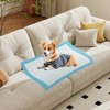 Tangkula 36"x 24"(150 Counts) Dog Potty Training Pads Puppy Pee Pads w/ Quick-Drying - 3 of 4