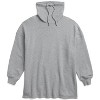 Adore Me Women's Cate Sweatshirt Lounge L / Light Heather Gray. - 3 of 4