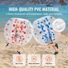 VEVOR Inflatable Bumper Balls 2-Pack, 4FT/1.2M Body Sumo Zorb Balls for Teen & Adult, 0.8mm Thick PVC Human Hamster Bubble Balls - 3 of 4