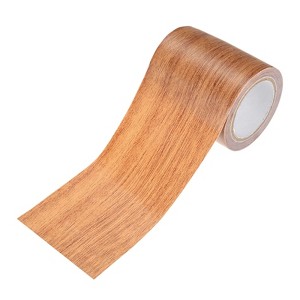 Unique Bargains Self Adhesive Realistic Wood Grain Durable Multi Use Masking Tape 1 Pc - 1 of 4