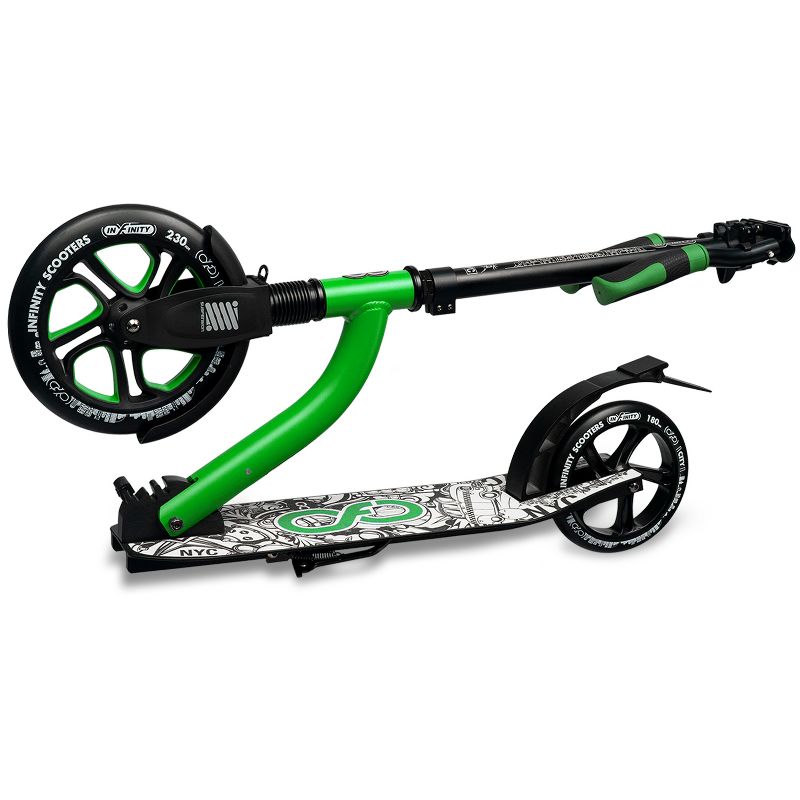 Crazy Skates Nyc Foldable Kick Scooter - Great Scooters For Teens And Adults, 4 of 7