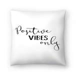 Positive Vibes Only by Tanya Shumkina Throw Pillow - Americanflat