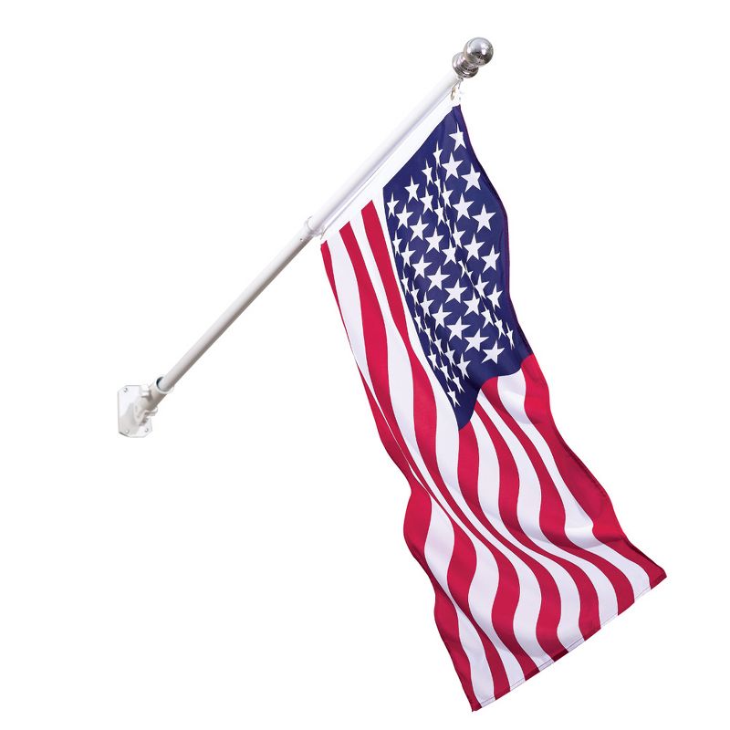 Collections Etc Tangle Free American Flag and Flag Pole, 1 of 4