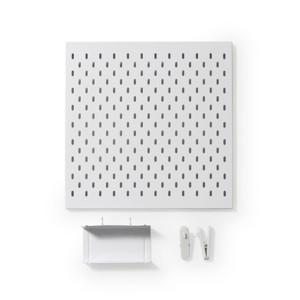 Peg Board Organizer with Accessories White - Bullseye's Playground™ - 1 of 4