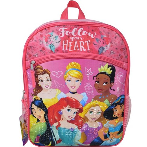 Pink princess backpack online