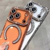 HTUTWOO for iPhone 17/Air/Pro/Max Magnetic Glitter Case, Clear Sparkle Diamond Camera Protection Phone Cover, Built-in Lens Protector - 4 of 4
