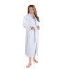 All-Season Unisex Cotton Terry Lounge Bathrobe with Embroidery by Blue Nile Mills - 4 of 4