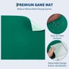 Mahjong Table 39.4 x 39.4 inch, 4 Player Folding Domino Table with Wear-Resistant Green Tabletop, Portable Square Card Desk with Cup Holders - 4 of 4