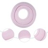 Unique Bargains Stretchable Thicker Toilet Seat Cover Pad Lid Bathroom Washable Reusable 2 Pcs - 3 of 4