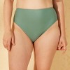 Women's High Waist Extra High Leg Cheeky Bikini Bottom - Shade & Shore™ - 4 of 4
