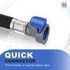 WOWOW 0.43 in. x 0.43 in. inside diameter x 12 in. Quick Connect Hose Hot and Cold Supply Hoses for Bathroom Faucet - 3 of 4