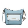 MKF Collection Serenity Color Block Vegan Leather Women’s Crossbody Bag by Mia K - 2 of 4