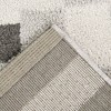 Balta Rugs Bardeen Geometric Plush Area Rug Gray - 3 of 4