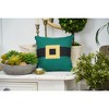 C&F Home 10" x 10" St. Patrick's Day Belt Embroidered  Small/Petite Accent Pillow - 2 of 4