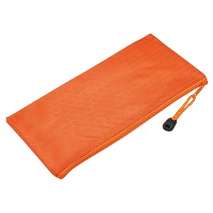 Unique Bargains Waterproof Cloth Zipper Home Office Travel File Bags 10 Pcs - 1 of 4