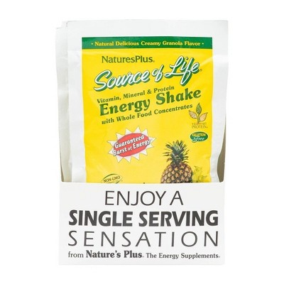 Source of Life Energy Shake Creamy Granola by Nature's Plus  -  8 Packet