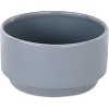 Cheung's Elegora Wide Round Straight Side Ceramic Pot - Large - Gray - 3 of 3