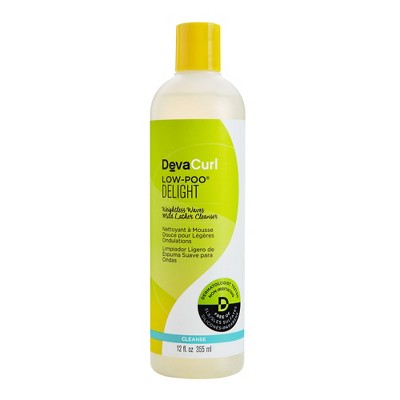 DevaCurl Low-Poo Delight Mild Lather Cleanser for Wavy Hair - 12oz