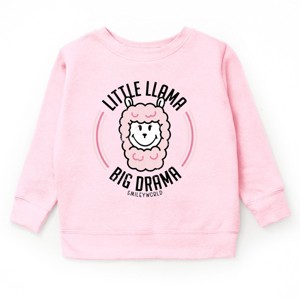 The Juniper Shop SmileyWorld Little Llama Big Drama Youth Sweatshirt - 1 of 3