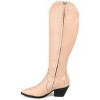 Journee Signature Extra Wide Calf Women's Genuine Leather Pryse Boot - 2 of 4