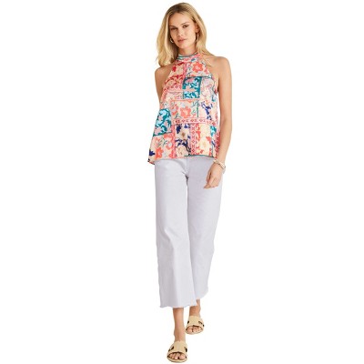 VENUS Womens Printed Halter Top
