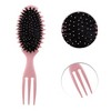 Unique Bargains Women Durable Three Forks Airbag Hair Comb 1 Pc - 3 of 3