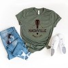 Simply Sage Market Nashville Music City Guitar Short Sleeve Tee - 3 of 4