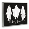 Stupell Industries Hey Boo Three Ghosts Floating Frame Canvas Art - 2 of 4