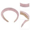 Unique Bargains Women's Luxury Sparkly Rhinestone Wide Headbands 2Pcs - 3 of 4