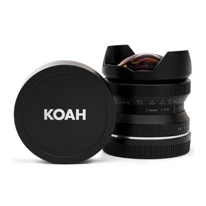 Koah Artisans 7.5mm f/2.8 Wide-Angle Fisheye Lens for Micro Four Thirds (Black) - 1 of 3