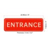 Unique Bargains Acrylic Self-Adhesive Decor Home Door ENTRANCE Sign - 2 of 4