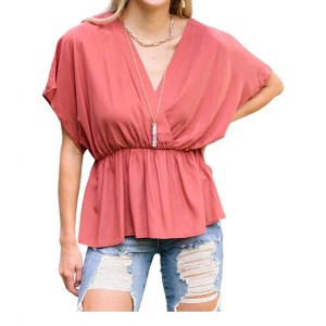 Women's New On The Street Blouse - Heyson - 1 of 3