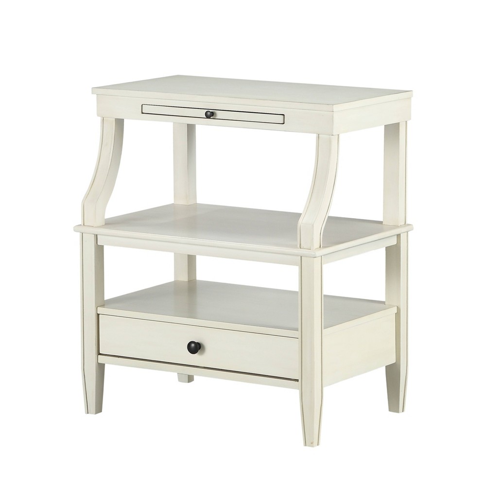 Comfort Pointe Newton Nightstand Antique White