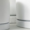 Sullivans 10.5", 8" & 5.25" Ultra-Modern Stone Planter Set of 3, White - 2 of 4